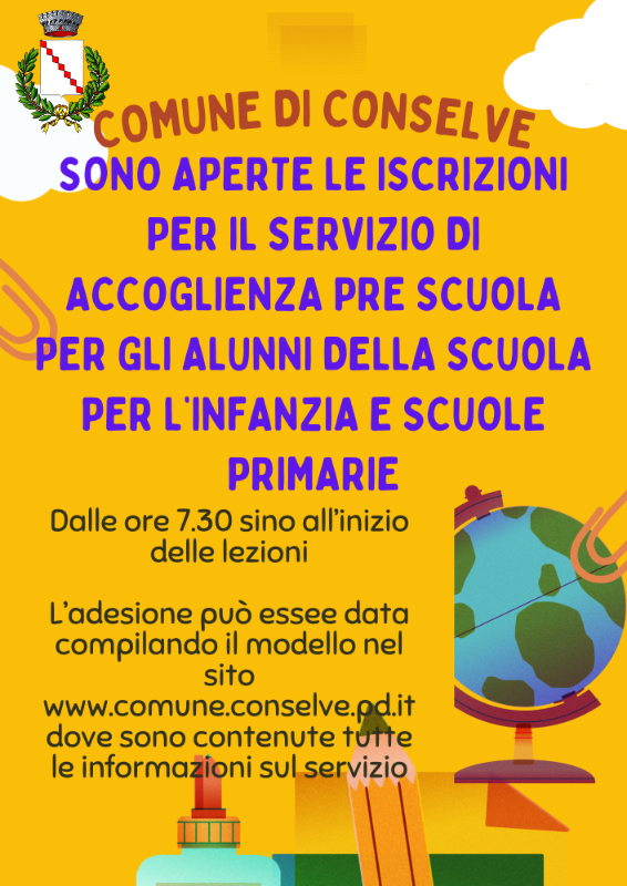 Servizio di accoglienza Pre-scuola